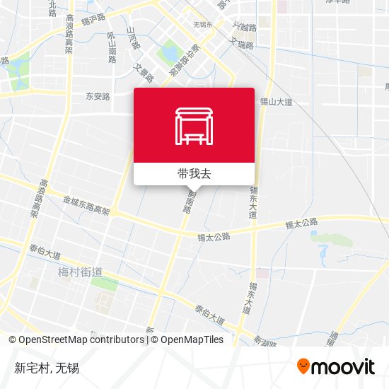 新宅村地图