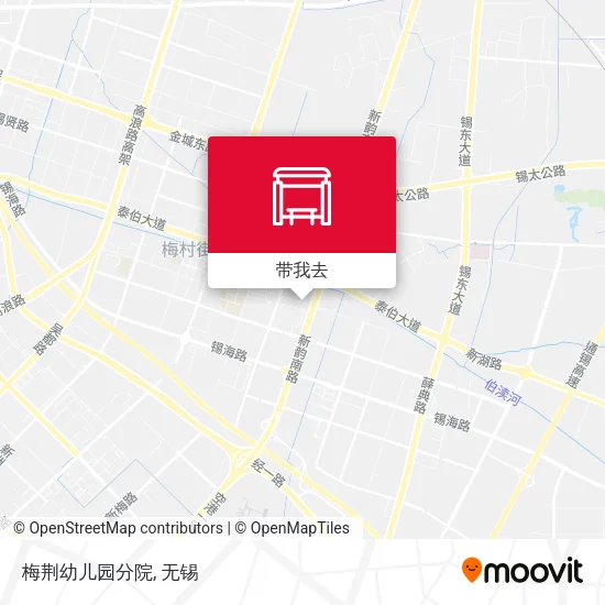 梅荆幼儿园分院地图