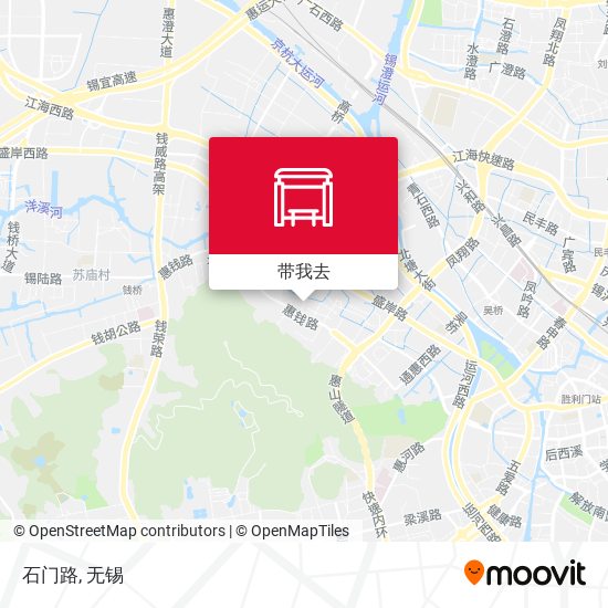 石门路地图