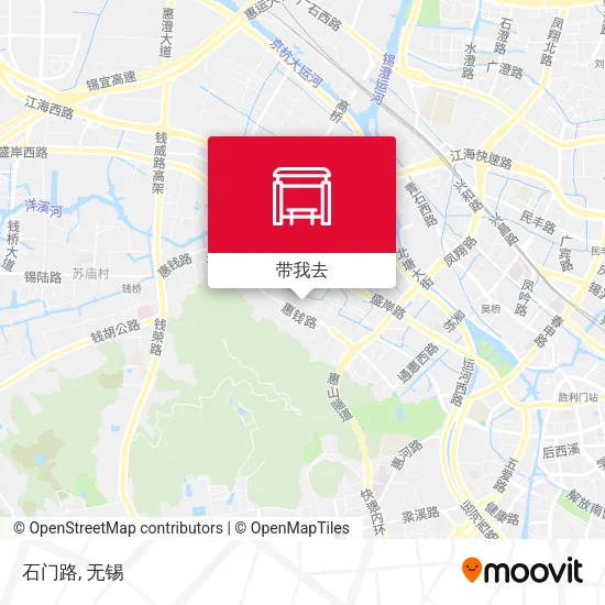 石门路地图