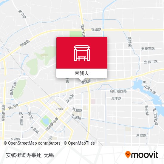 安镇街道办事处地图