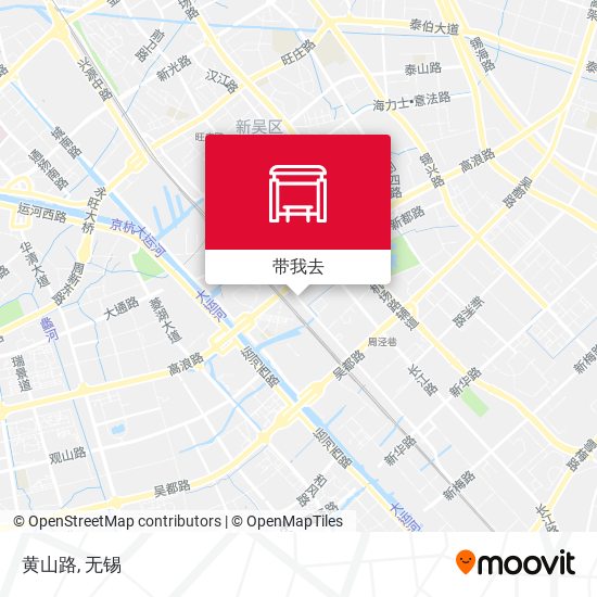 黄山路地图