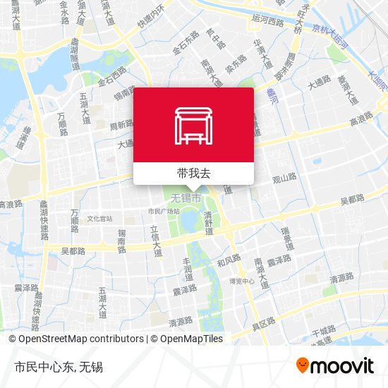 市民中心东地图