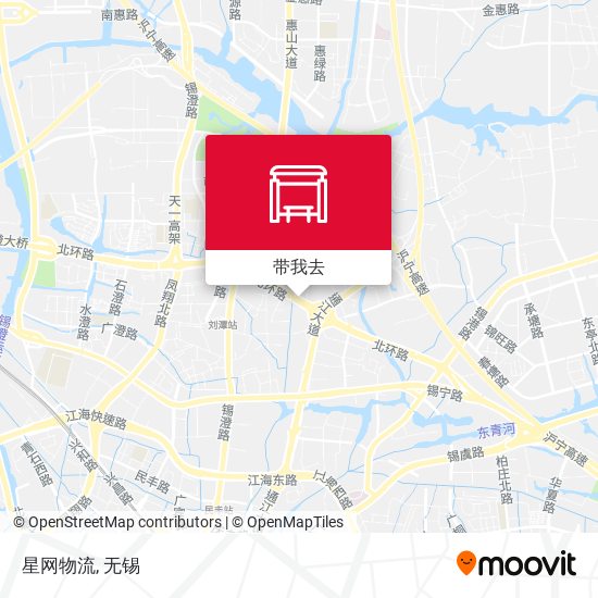 星网物流地图