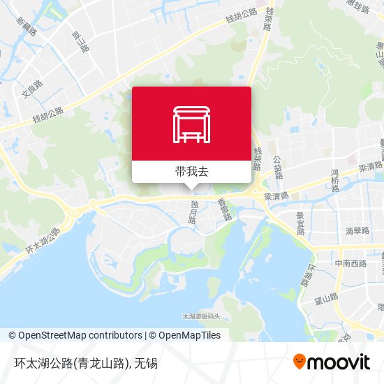 环太湖公路(青龙山路)地图