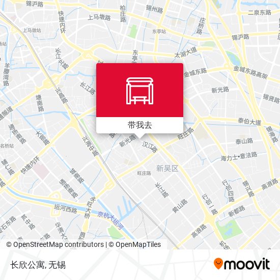 长欣公寓地图