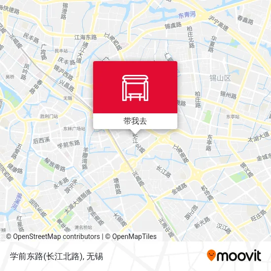 学前东路(长江北路)地图