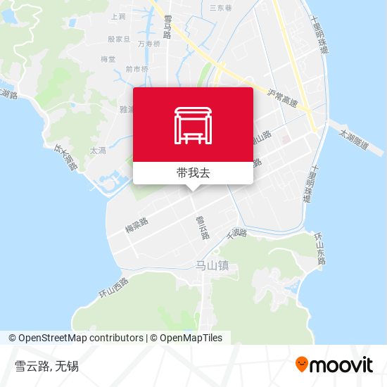雪云路地图