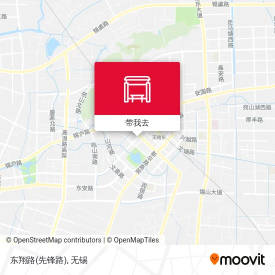 东翔路(先锋路)地图