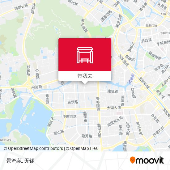 景鸿苑地图
