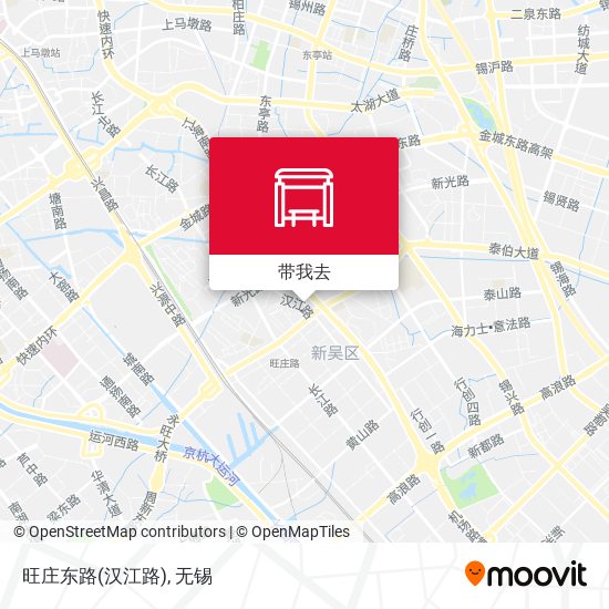 旺庄东路(汉江路)地图