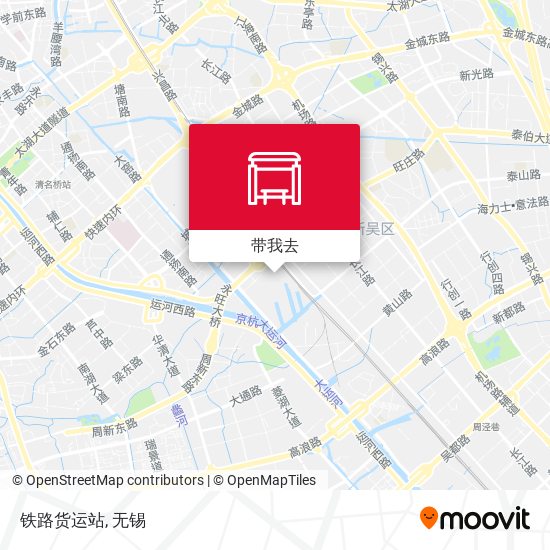 铁路货运站地图