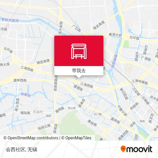 会西社区地图