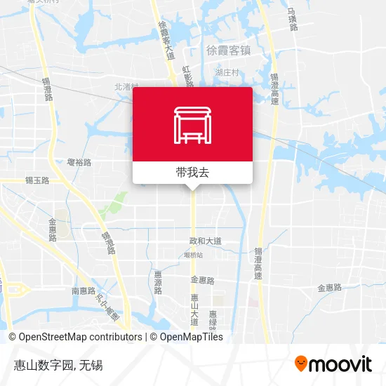 惠山数字园地图