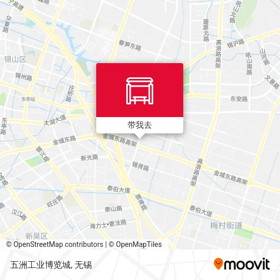 五洲工业博览城地图