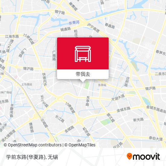 学前东路(华夏路)地图