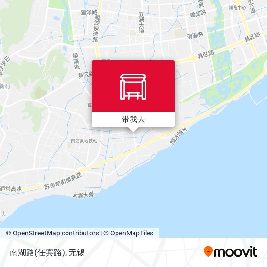 南湖路(任宾路)地图