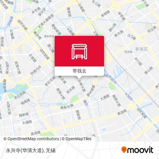 永兴寺(华清大道)地图