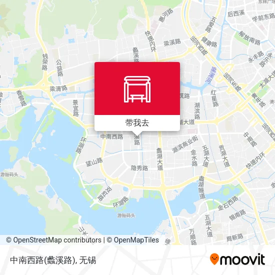 中南西路(蠡溪路)地图