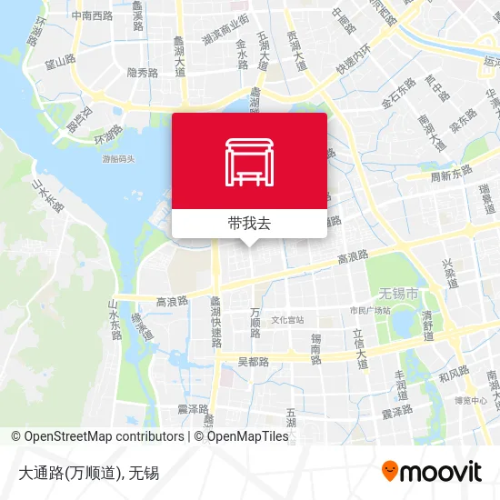 大通路(万顺道)地图