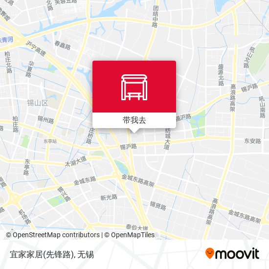宜家家居(先锋路)地图