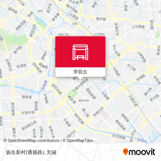 扬名新村(通扬路)地图