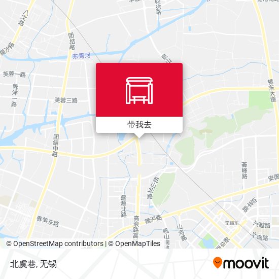 北虞巷地图