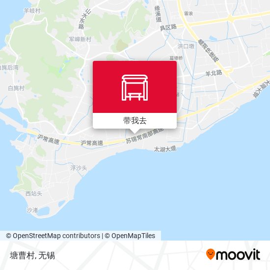 塘曹村地图