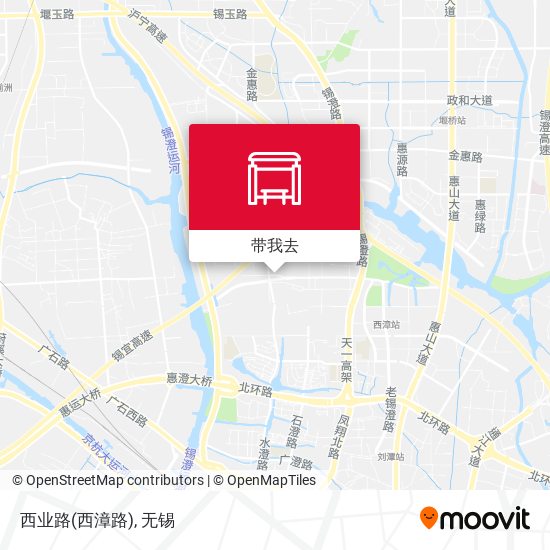 西业路(西漳路)地图