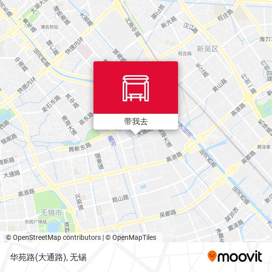 华苑路(大通路)地图