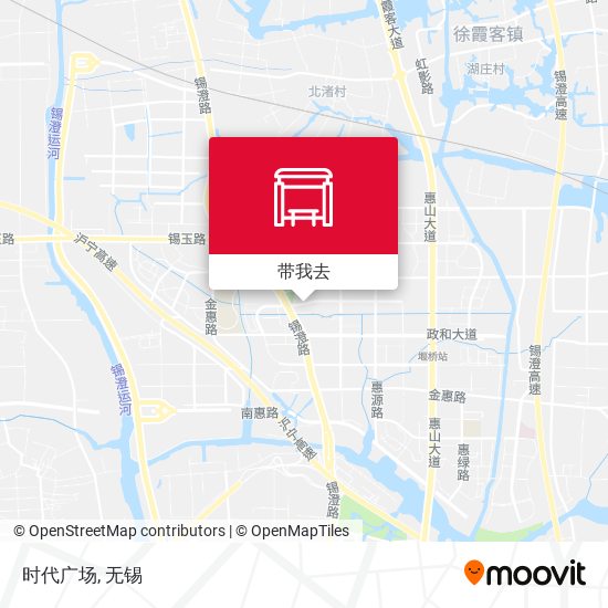 时代广场地图