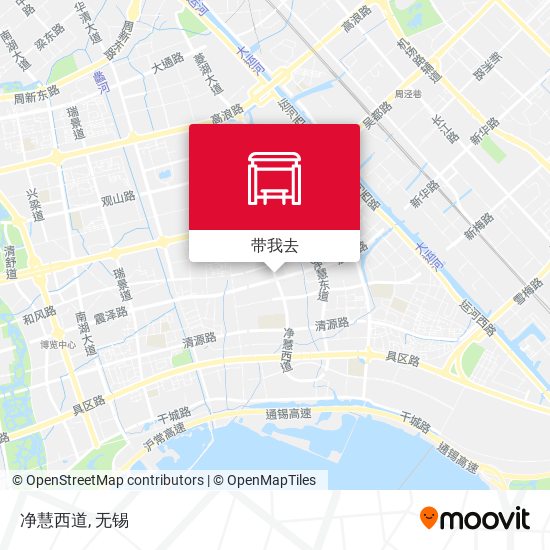 净慧西道地图