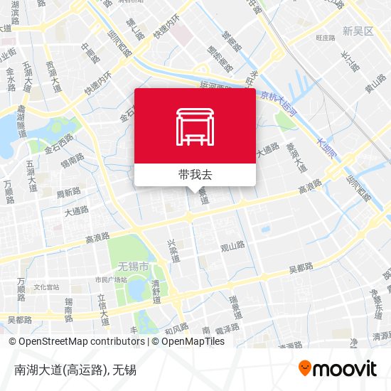 南湖大道(高运路)地图