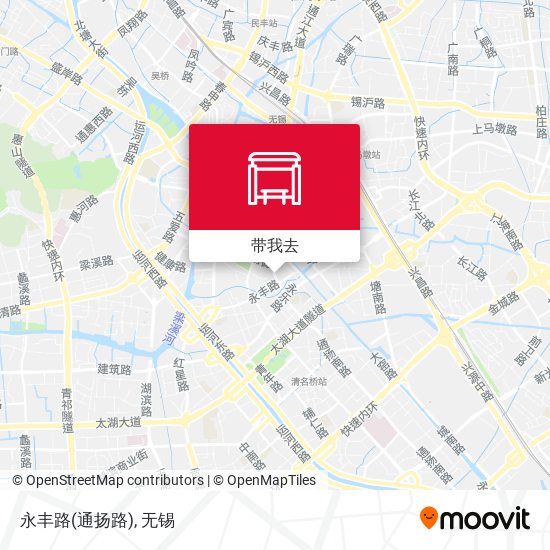 永丰路(通扬路)地图