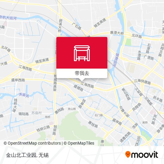 金山北工业园地图