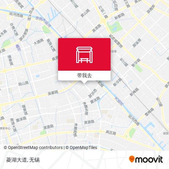 菱湖大道地图