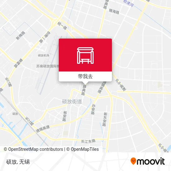 硕放地图