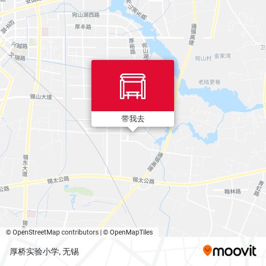 厚桥实验小学地图