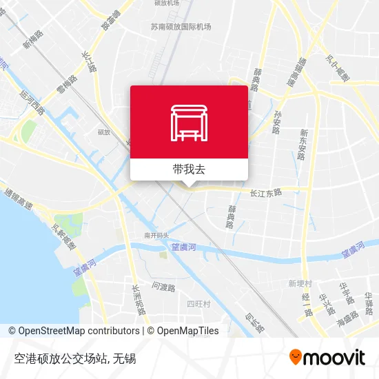 空港硕放公交场站地图