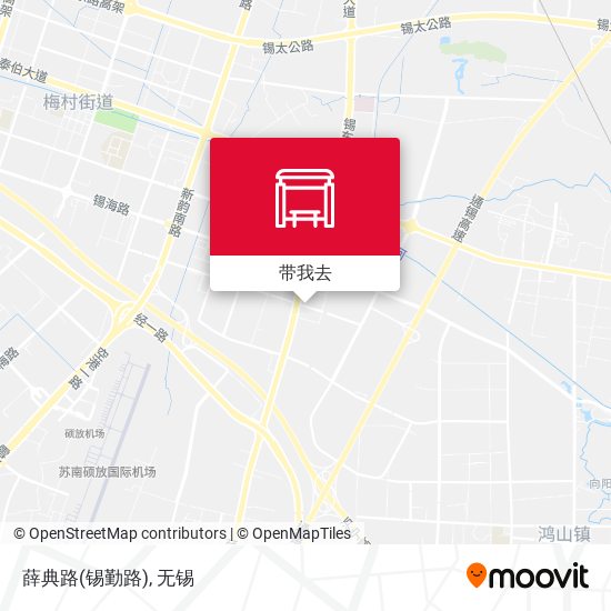 薛典路(锡勤路)地图