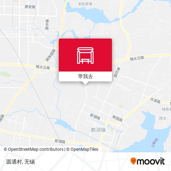 圆通村地图