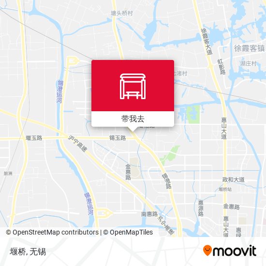 堰桥地图