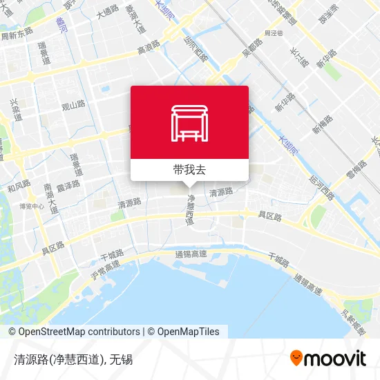 清源路(净慧西道)地图