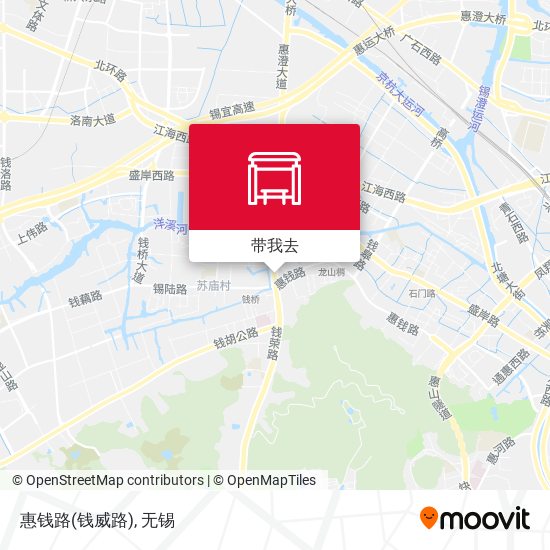 惠钱路(钱威路)地图