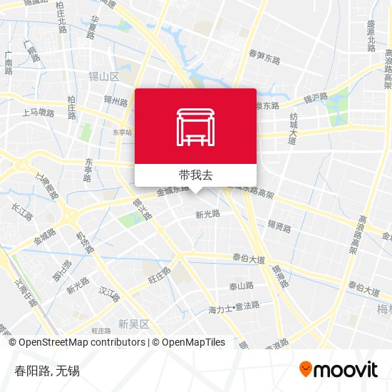 春阳路地图