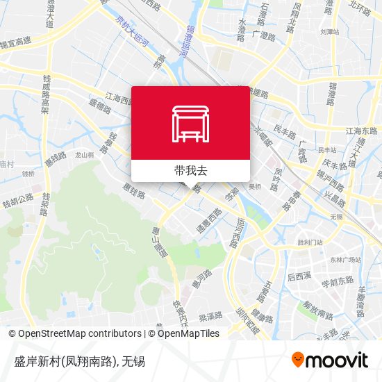 盛岸新村(凤翔南路)地图