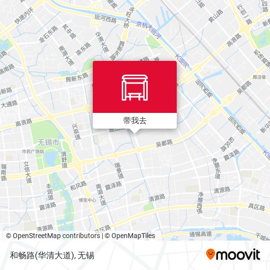 和畅路(华清大道)地图