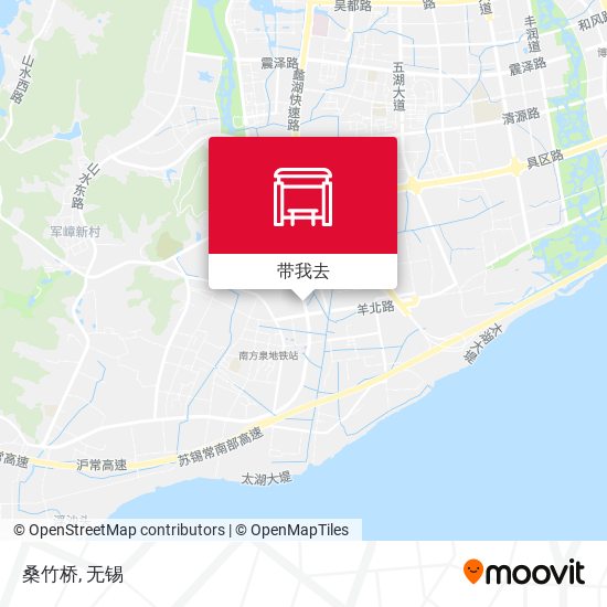 桑竹桥地图