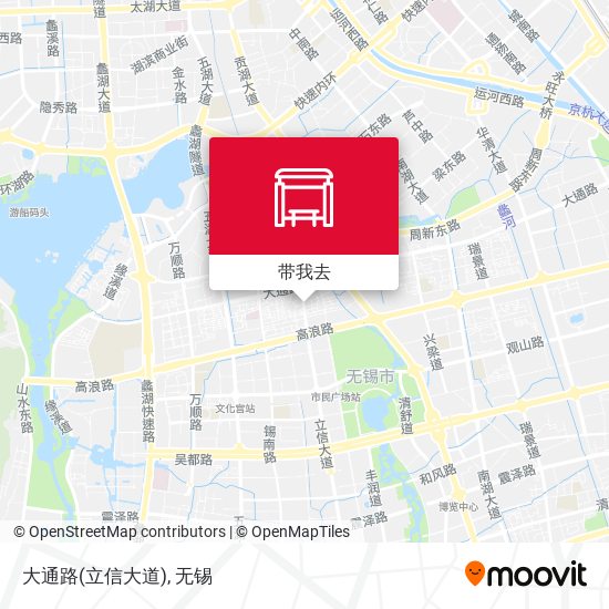 大通路(立信大道)地图
