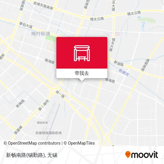 新畅南路(锡勤路)地图